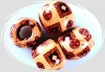 fagyöngy festett, hordó, 15 mm