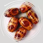 fagyögy zabszem, festett
