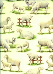 Tassotti dekupázs papír bárány 